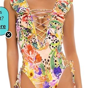 LuLu Fama Open side one piece swimsuit